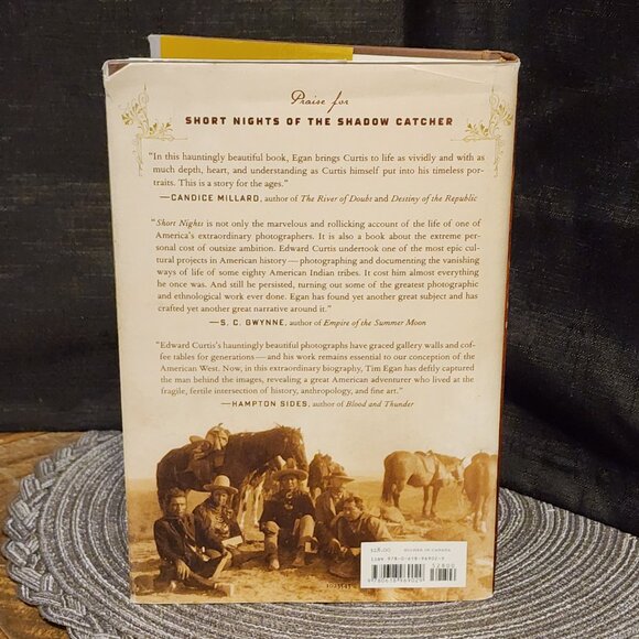 Short Nights of the Shadow Catcher - Hardcover - Timothy Egan - Picture 3 of 5